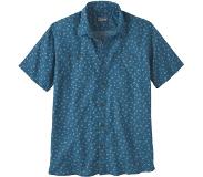 Patagonia Blouse Patagonia Men Back Step Shirt Hexes Wavy Blue-L