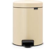 Brabantia NewIcon Pedaalemmer 5 Liter Amandel
