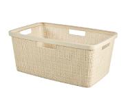 Curver jute wasmand 46 liter offwhite