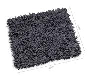 Wicotex Bidetmat Classic Pure exellent 50x60cm antraciet