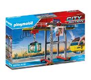 Playmobil - PLAYMOBIL City Action 70770 cargo portaalkraan met containers