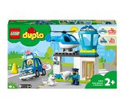 LEGO Polizeistation mit Hubschrauber