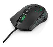 Nedis Gaming Mouse | Verdrahtet | 800 / 1200 / 2400 / 3200 / 4800 / 7200 dpi | Einstellbar DPI | Anz