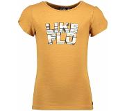 Like Flo meisjes shirt F202-5403/455 bruin | Maat: 140