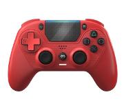MOJO Controller V2 - Geschikt voor PS4 - Draadloos - Programmeerbare Knoppen - Paddles - Rood