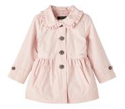 Name it Meisjes Roze Trenchcoat Zomerjas Madelin Peachskin - 104