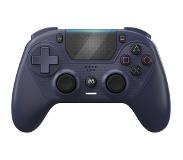 MOJO Controller V2 - Geschikt voor PS4 - Draadloos - Programmeerbare Knoppen - Paddles - Donkerblauw