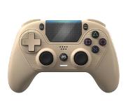 MOJO Controller V2 - Geschikt voor PS4 - Draadloos - Programmeerbare Knoppen - Paddles - Beige
