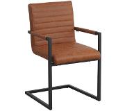 VinceDesign Design Eetkamerstoel Kubis in diverse kleuren Cognac
