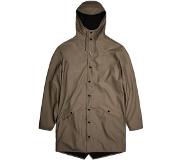 Rains Regenjas Rains Unisex Long Jacket Wood-S