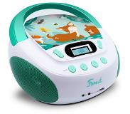 Metronic Kinder CD-speler - Bos - Lichtgroen