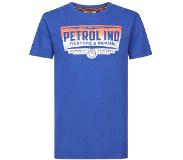 Petrol Industries 635 Classic Print Short Sleeve Round Neck T-shirt Blauw 13-14 Years Jongen