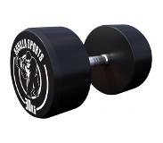 Gorilla Sports Dumbell - 30 kg - Gietijzer (rubber coating) - Met logo