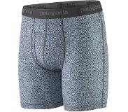 Patagonia Essential Boxerslip 6" Heren, grijs S 2023 Base Layer korte onderbroeken
