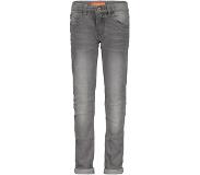 TYGO & vito Jongens skinny stretch jeans broek - Licht grijs. Maat 140