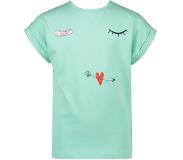 Nono Meisjes - t-shirt Kuy - Fresh Chewmint. Maat 110