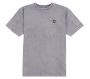 Lyle & Scott T-shirt acid wash - Castlerock. Maat 170/176