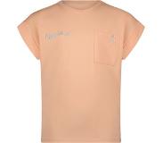 Nono Meisjes t-shirt - Kuy - Blazing oranje. Maat 116