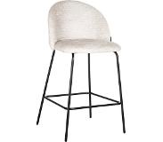Richmond Counterstoel Alyssa cream fusion (Fusion cream 02) (Groen, 49.0x51.0x93.0cm)