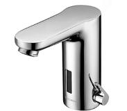 Schell Celus E electronische wastafelkraan koud water netvoeding Chroom