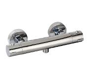 Schutte London Thermostatische Douchekraan - 12 cm hartafstand - Chroom