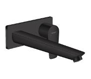 Hansgrohe Talis E afbouwdeel v. inbouw wastafelkraan met uitloop 22.5cm mat zwart 71734670