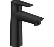 Hansgrohe Talis E wastafelkraan 110 CoolStart met waste mat zwart 71713670