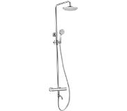 Sapho Regendouche Opbouwset Sapho Kimura Douche / Bad Chroom (incl. thermostatische kraan)