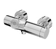 Schell Vitus VD-C-T wandopbouw douchekraan m. ventiel chroom 016140699