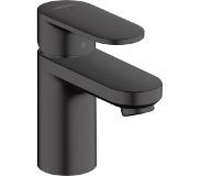 Hansgrohe Vernis Blend wastafelkraan 89 coolstart met waste mat zwart 71584670
