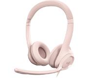 Logitech USB headset H390 (Roze)