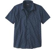 Patagonia Go To SS Shirt Men, blauw XL 2023 Overhemden korte mouw