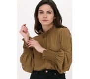 Second female Blouse Flavum Blouse Bruin