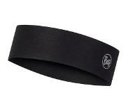 Buff Coolnet UV Slim Headband - Hoofdband Solid Black Unieke maat