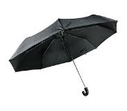 Benson Vouwparaplu - Paraplu Mini Zwart - 12 stuks
