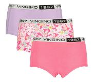 Vingino Hipster G-SO23-5 FLOWER 3 PACK Meisjes Onderbroek - Maat 158/164