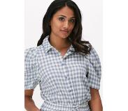 Lollys Laundry Blouse Aby Lichtblauw