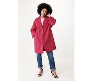 Mexx Straight Coat Dames - Roze - Maat M