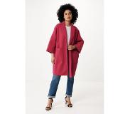 Mexx Straight Coat Dames - Roze - Maat L