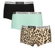 Vingino Hipster G-SO23-3 ANIMAL BUTTERFLY 3 PACK Meisjes Onderbroek - Maat 110/116