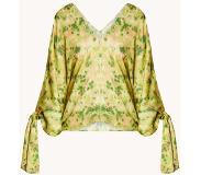 Second female Crocus blouse met print en V-hals