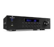 Auna AV2-CD850BT 4-zone stereo-versterker 5 x 80W RMS bluetooth USB CD zwart