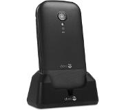 Doro 2404 Dual SIM Flip Mobiele Telefoon Zwart