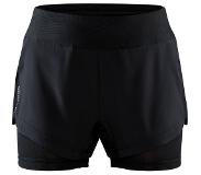 Craft ADV Essence Women's 2-in-1 Short Zwart