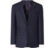 Ted Baker Cromjs slim fit colbert van wol met ruitdessin
