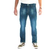 Riding Culture Straight Fit Men Washed Motorjeans model 2023 blauw 32