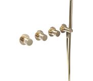 Blaufoss Pavilion inbouw thermostaat brushed champagne gold
