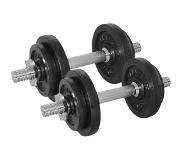 Tunturi Dumbbellset 2x 10 kg
