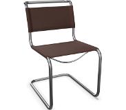 Thonet S 33/ S 33 N - bruin - Kernleer