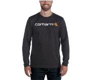 Carhartt Shirt Carhartt Men Core Logo L/S Carbon Heather-M
